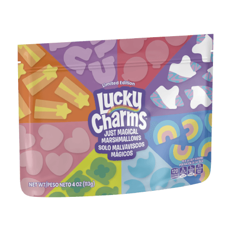 Lucky Charms™ Just Magical Marshmallows, front of product.